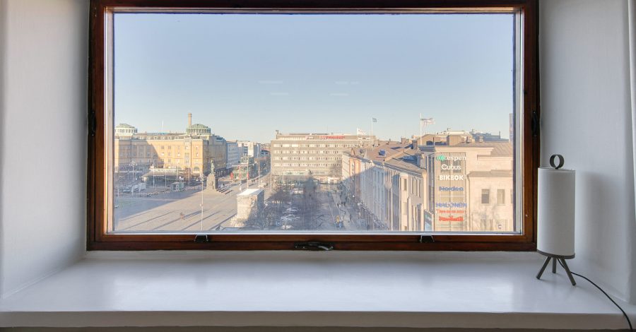 Bygga näkymä torille