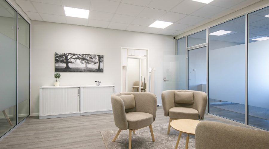 Bygga toimiston vapaa oleskelutila