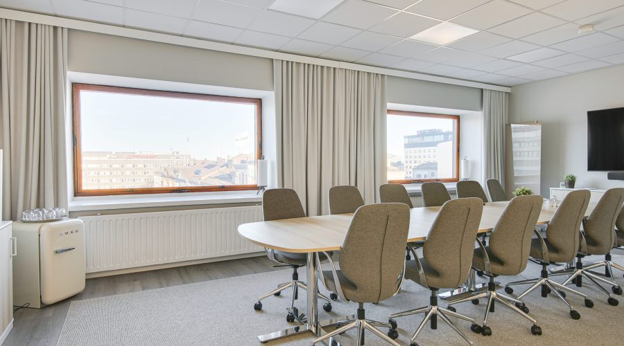 Bygga neuvottelutila torinäkymällä